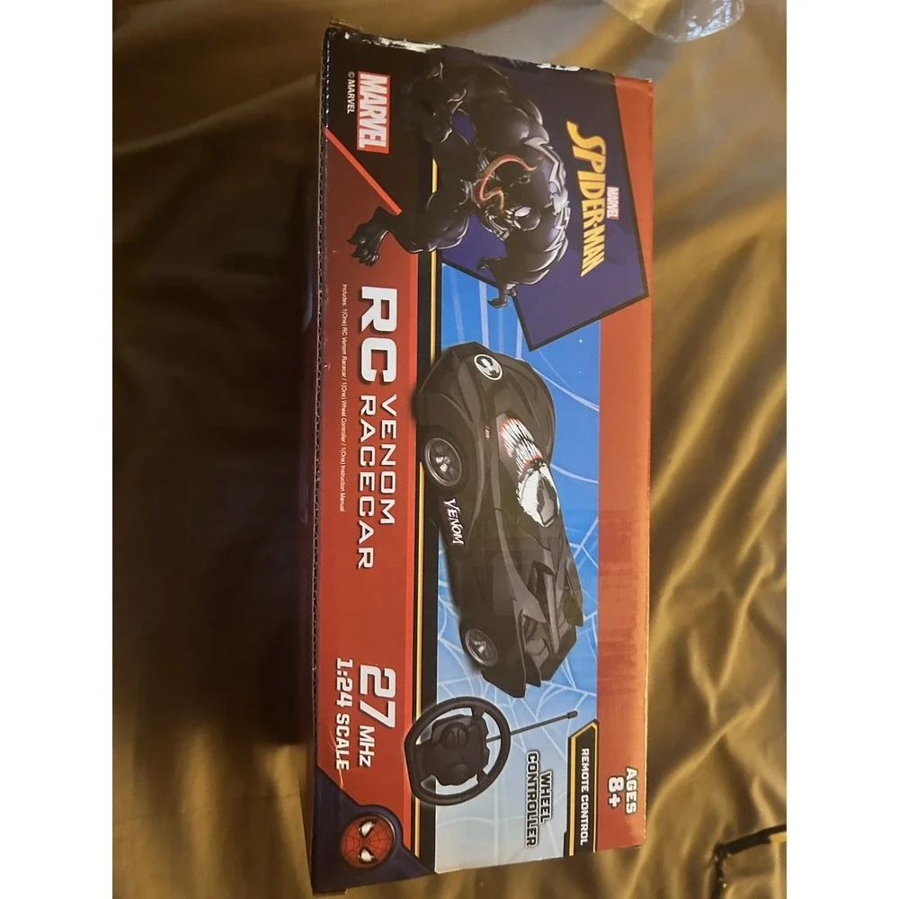 Marvel Venom RC Race Car 1:24 Scale Jada Toys Spider-Man 27MHz‎ New